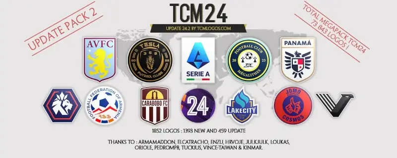 TCM24 Logo update v2 by TCM Logos Megapack
