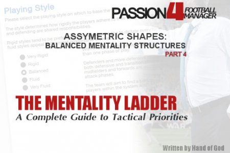 Asymmetric shapes balanced mentality structures