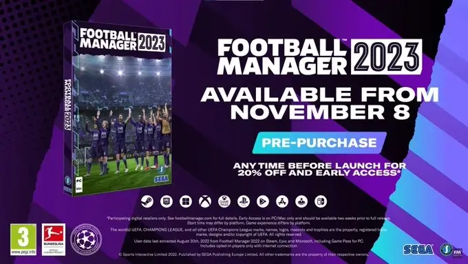 Football Manager 2023 Out Now